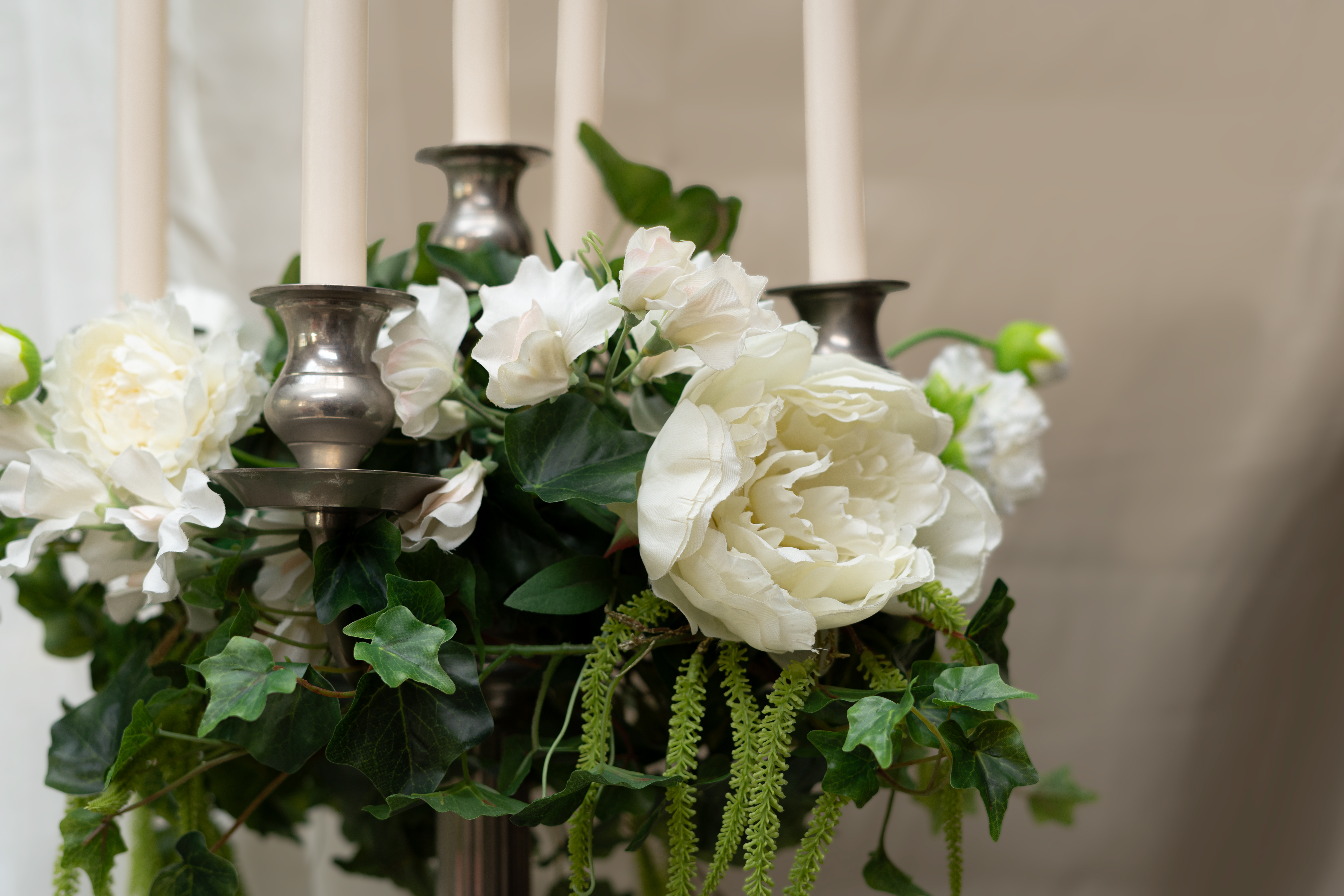 Duurzame kunstzijden bloemen — De Akelei